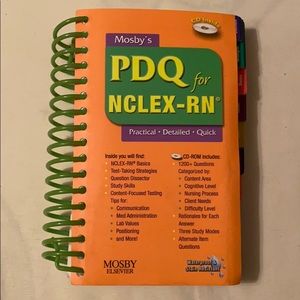 Mosby’s PDQ for NCLEX-RN’s.New condition with CD .